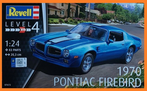 1970 pontiac firebird 24 - firebird, 1:24