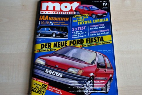 Mot 1987 pontiac - -,