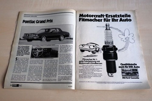 Mot 1978 pontiac - pontiac, prix