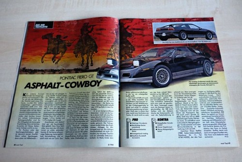 Mot 1988 pontiac - mot, fiero
