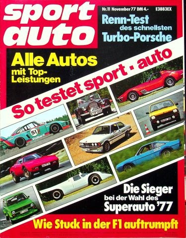 Sport auto 1977 - auto,